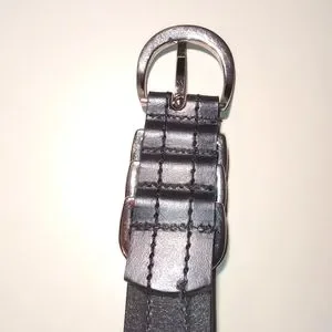 Vintage | Accessories | Western Three Silver Loops Black  display picture 3